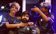 Ghatak(centre) having fun with his teammates.